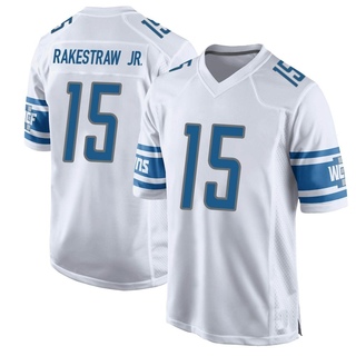 Game Ennis Rakestraw Jr. Men's Detroit Lions Jersey - White