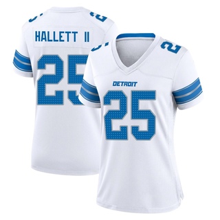 Game Erick Hallett II Women's Detroit Lions 2nd Jersey - White