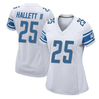 Game Erick Hallett II Women's Detroit Lions Jersey - White