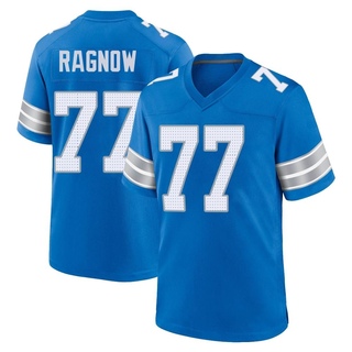 Game Frank Ragnow Men's Detroit Lions 2nd Jersey - Blue