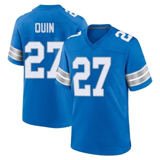 Game Glover Quin Men's Detroit Lions 2nd Jersey - Blue