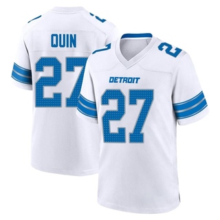 Game Glover Quin Men's Detroit Lions 2nd Jersey - White