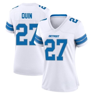 Game Glover Quin Women's Detroit Lions 2nd Jersey - White