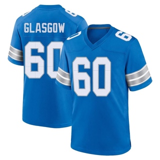 Game Graham Glasgow Men's Detroit Lions 2nd Jersey - Blue