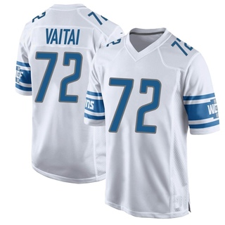 Game Halapoulivaati Vaitai Men's Detroit Lions Jersey - White