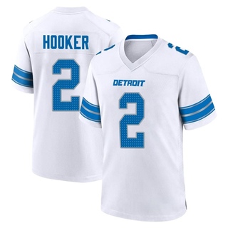 Game Hendon Hooker Men's Detroit Lions 2nd Jersey - White