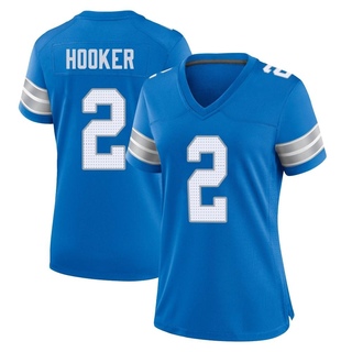 Game Hendon Hooker Women's Detroit Lions 2nd Jersey - Blue