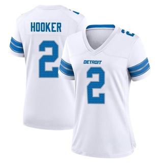 Game Hendon Hooker Women's Detroit Lions 2nd Jersey - White