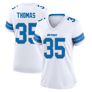 Game Isaiah Thomas Women's Detroit Lions 2nd Jersey - White