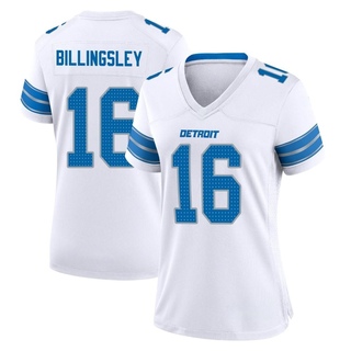 Game Jace Billingsley Women's Detroit Lions 2nd Jersey - White