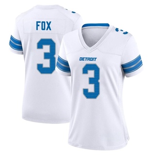 Game Jack Fox Women's Detroit Lions 2nd Jersey - White