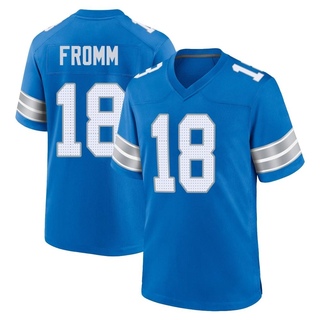 Game Jake Fromm Men's Detroit Lions 2nd Jersey - Blue