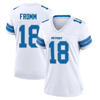 Game Jake Fromm Women's Detroit Lions 2nd Jersey - White