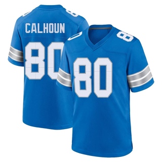 Game Jalon Calhoun Men's Detroit Lions 2nd Jersey - Blue