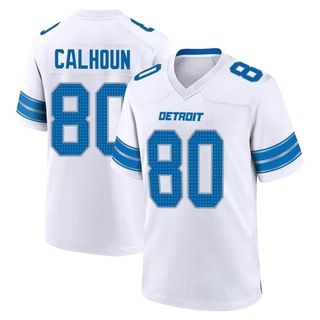 Game Jalon Calhoun Men's Detroit Lions 2nd Jersey - White