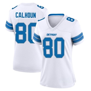 Game Jalon Calhoun Women's Detroit Lions 2nd Jersey - White