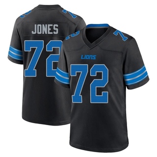 Game Jamarco Jones Men's Detroit Lions Alternate 2nd Jersey - Black