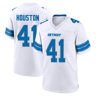 Game James Houston Men's Detroit Lions 2nd Jersey - White