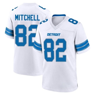 Game James Mitchell Men's Detroit Lions 2nd Jersey - White