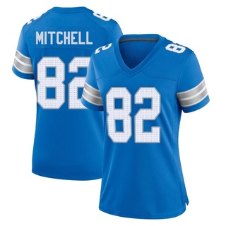 Game James Mitchell Women's Detroit Lions 2nd Jersey - Blue