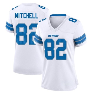 Game James Mitchell Women's Detroit Lions 2nd Jersey - White