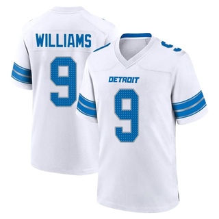 Game Jameson Williams Men's Detroit Lions 2nd Jersey - White