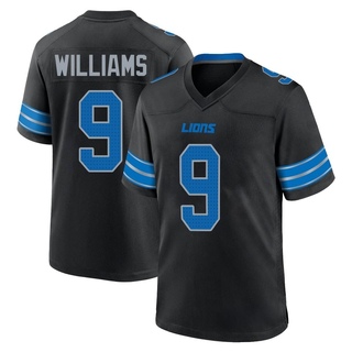 Game Jameson Williams Men's Detroit Lions Alternate 2nd Jersey - Black