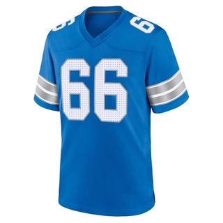 Game Joe Dahl Men's Detroit Lions 2nd Jersey - Blue