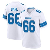 Game Joe Dahl Men's Detroit Lions 2nd Jersey - White