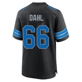 Game Joe Dahl Men's Detroit Lions Alternate 2nd Jersey - Black