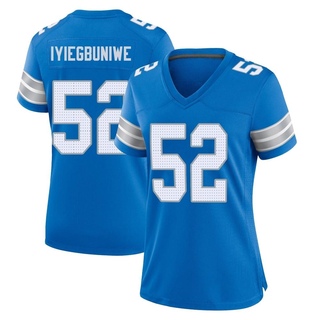 Game Joel Iyiegbuniwe Women's Detroit Lions 2nd Jersey - Blue