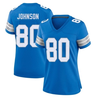 Game Josh Johnson Women's Detroit Lions 2nd Jersey - Blue