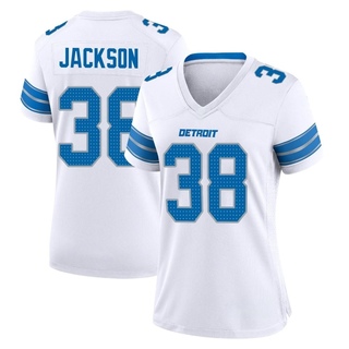 Game Justin Jackson Women's Detroit Lions 2nd Jersey - White