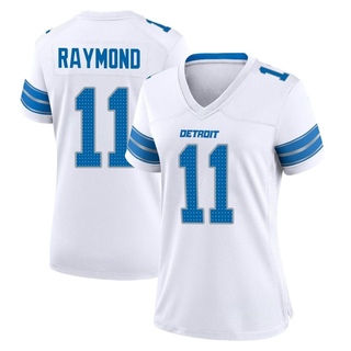 Game Kalif Raymond Women's Detroit Lions 2nd Jersey - White