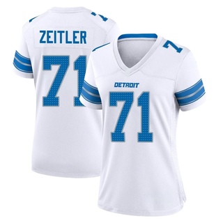 Game Kevin Zeitler Women's Detroit Lions 2nd Jersey - White