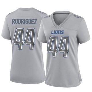 Game Malcolm Rodriguez Women's Detroit Lions Atmosphere Fashion Jersey - Gray