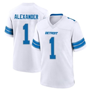 Game Maurice Alexander Men's Detroit Lions 2nd Jersey - White