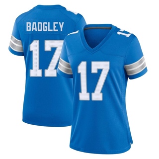 Game Michael Badgley Women's Detroit Lions 2nd Jersey - Blue