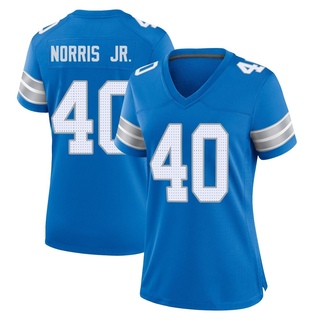 Game Morice Norris Women's Detroit Lions 2nd Jersey - Blue