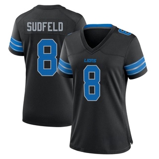 Game Nate Sudfeld Women's Detroit Lions Alternate 2nd Jersey - Black