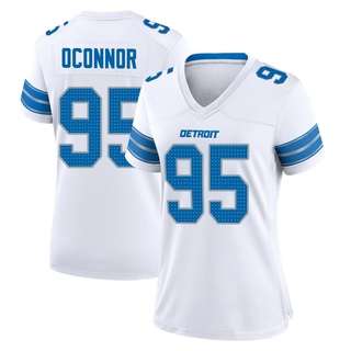 Game Pat O'Connor Women's Detroit Lions 2nd Jersey - White