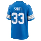 Game Rodney Smith Men's Detroit Lions 2nd Jersey - Blue