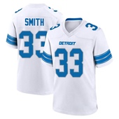 Game Rodney Smith Men's Detroit Lions 2nd Jersey - White