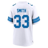 Game Rodney Smith Men's Detroit Lions 2nd Jersey - White