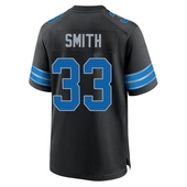 Game Rodney Smith Men's Detroit Lions Alternate 2nd Jersey - Black