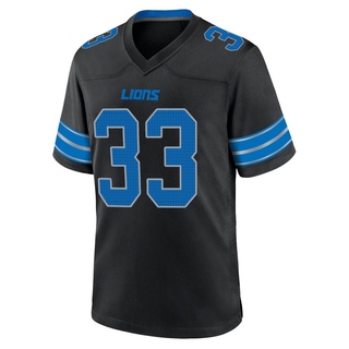 Game Rodney Smith Men's Detroit Lions Alternate 2nd Jersey - Black