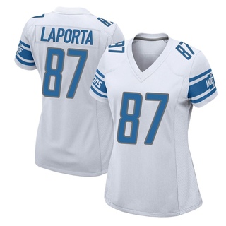 Game Sam LaPorta Women's Detroit Lions Jersey - White