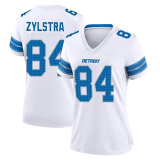 Game Shane Zylstra Women's Detroit Lions 2nd Jersey - White