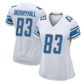 Game Stanley Berryhill Women's Detroit Lions Jersey - White