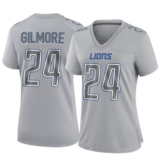 Game Steven Gilmore Women's Detroit Lions Atmosphere Fashion Jersey - Gray